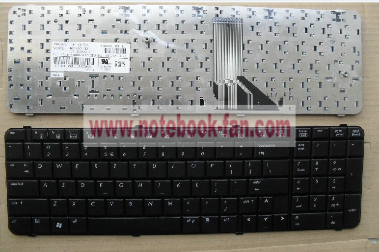 New HP Compaq 6830 6830S Laptop US keyboard black